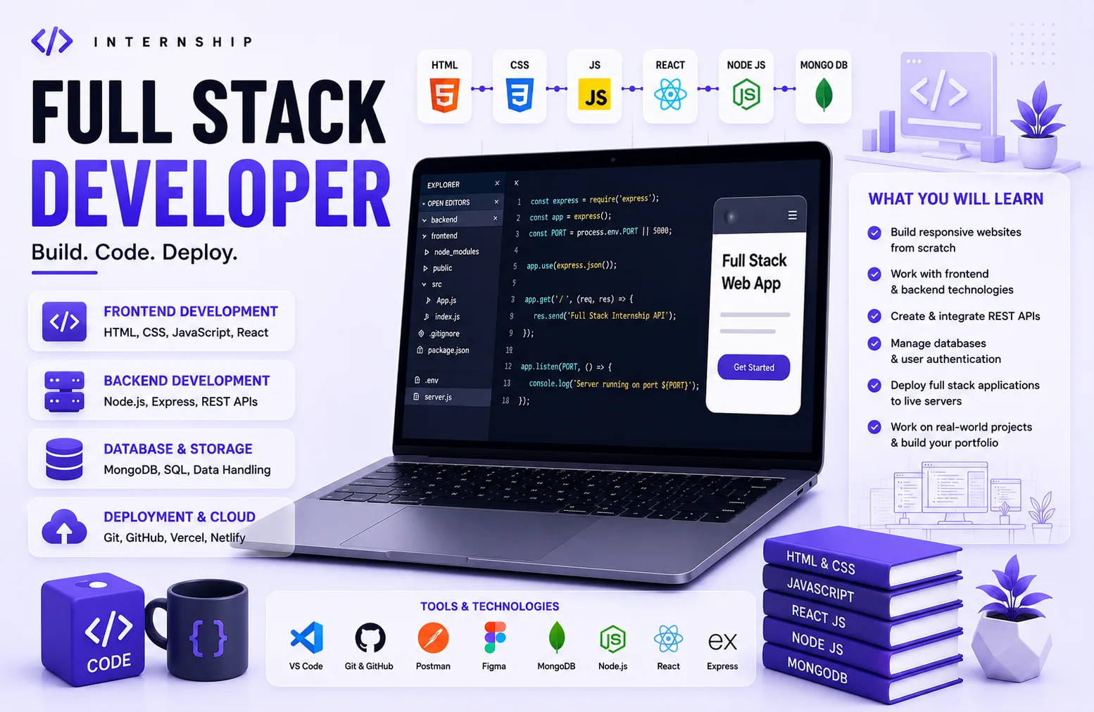 Full-Stack Developer internship