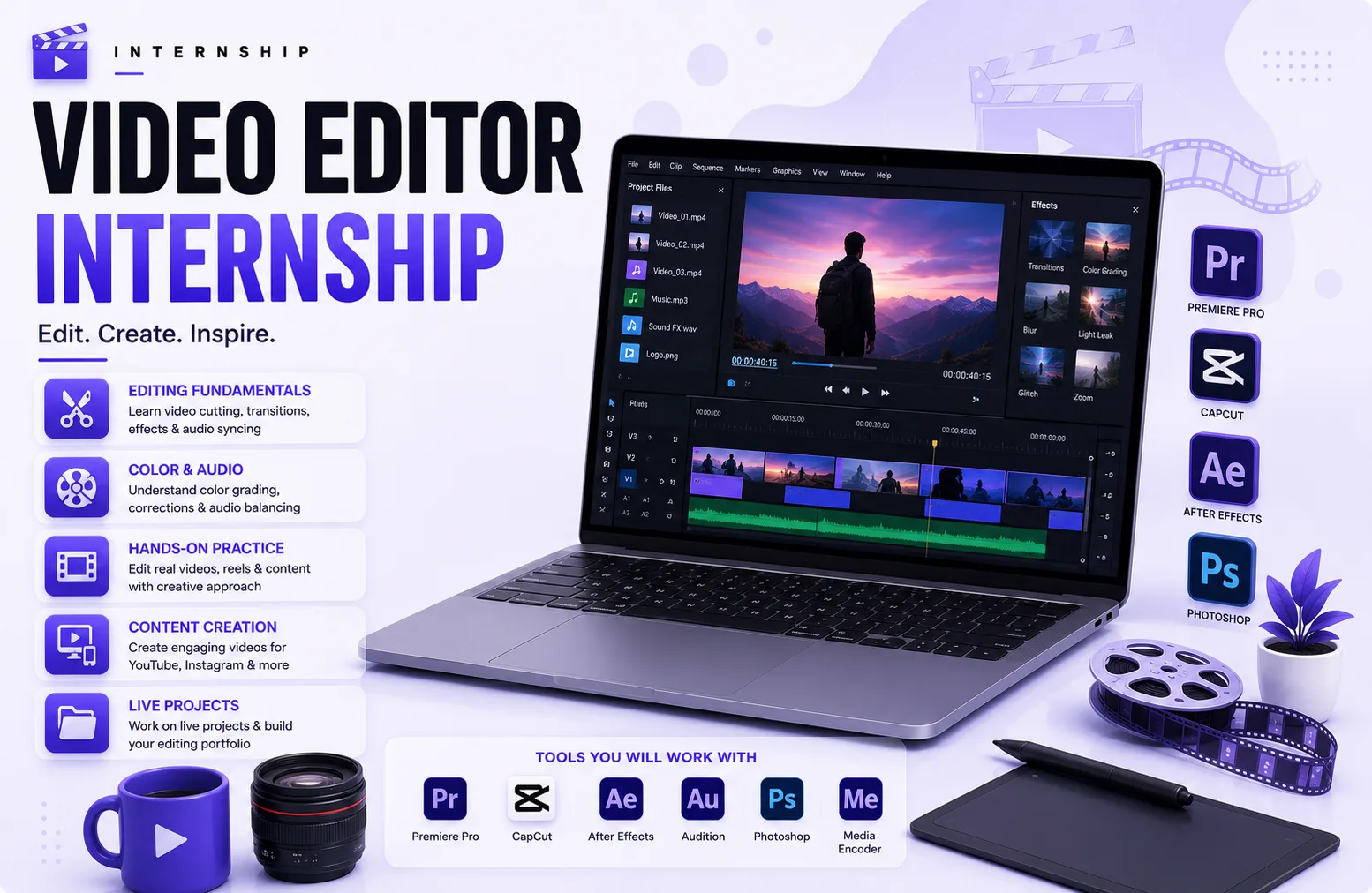 Video Editor internship
